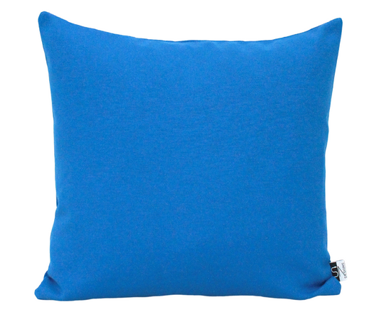 Light Cobalt Blue Pillow Cover