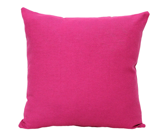 Fuchsia Pink Pillow Cover