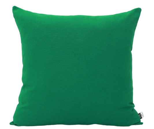 Kelly Green Pillow Cover