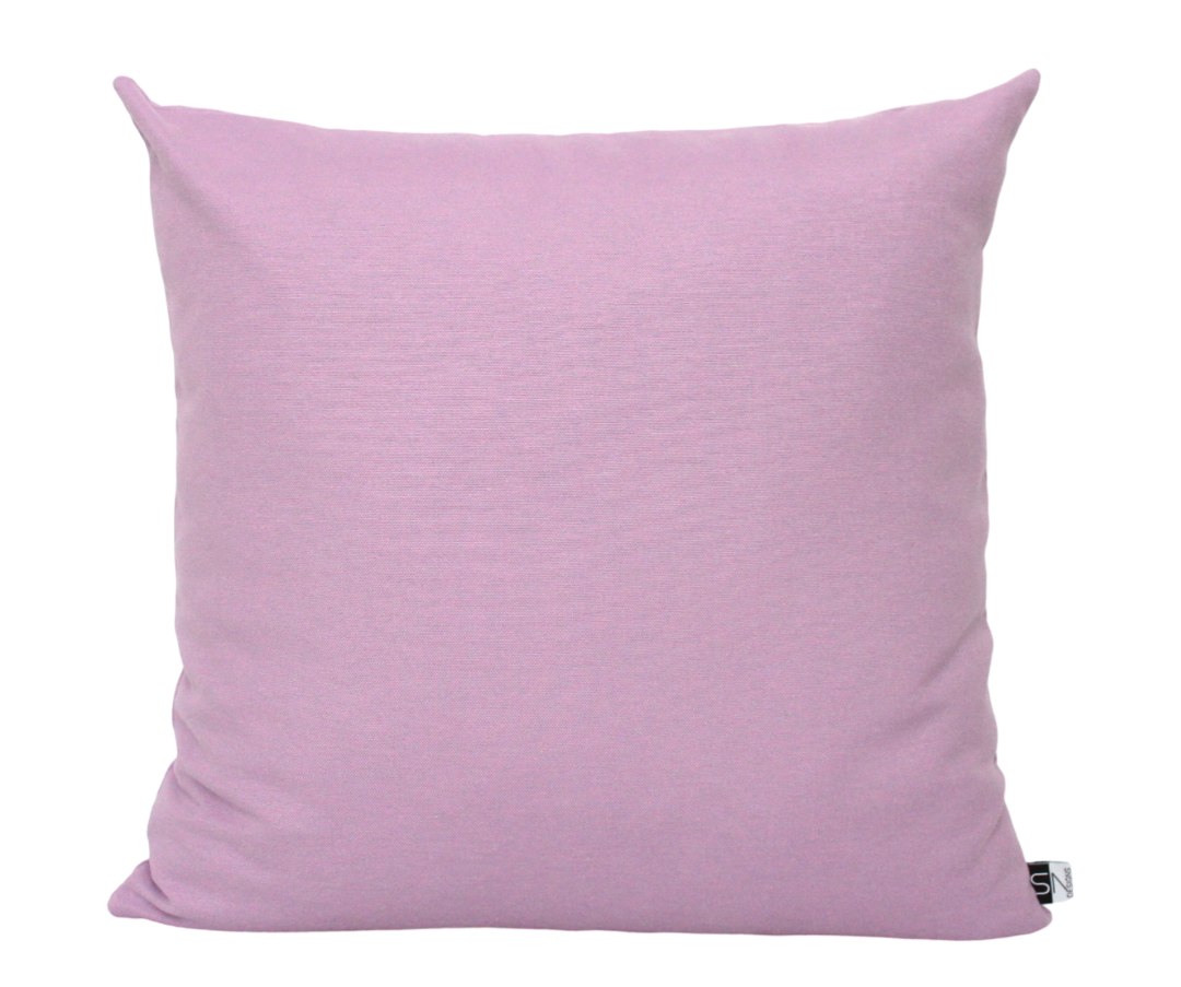 Lilac Cotton Pillow Cover