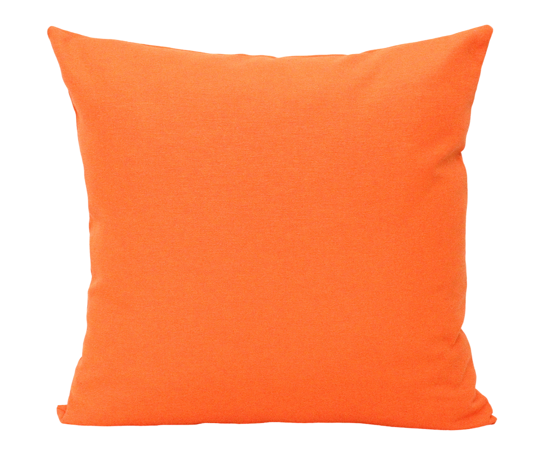 Tangerine Orange Pillow Cover