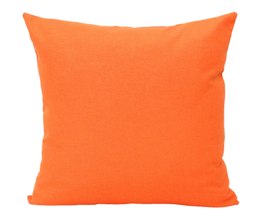 Tangerine Orange Pillow Cover