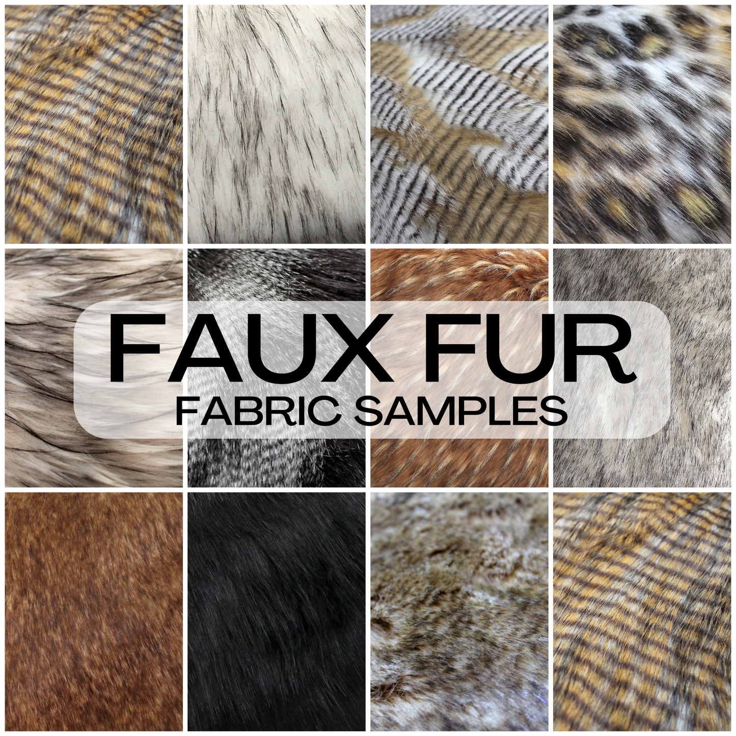 FAUX FUR FABRIC SAMPLES