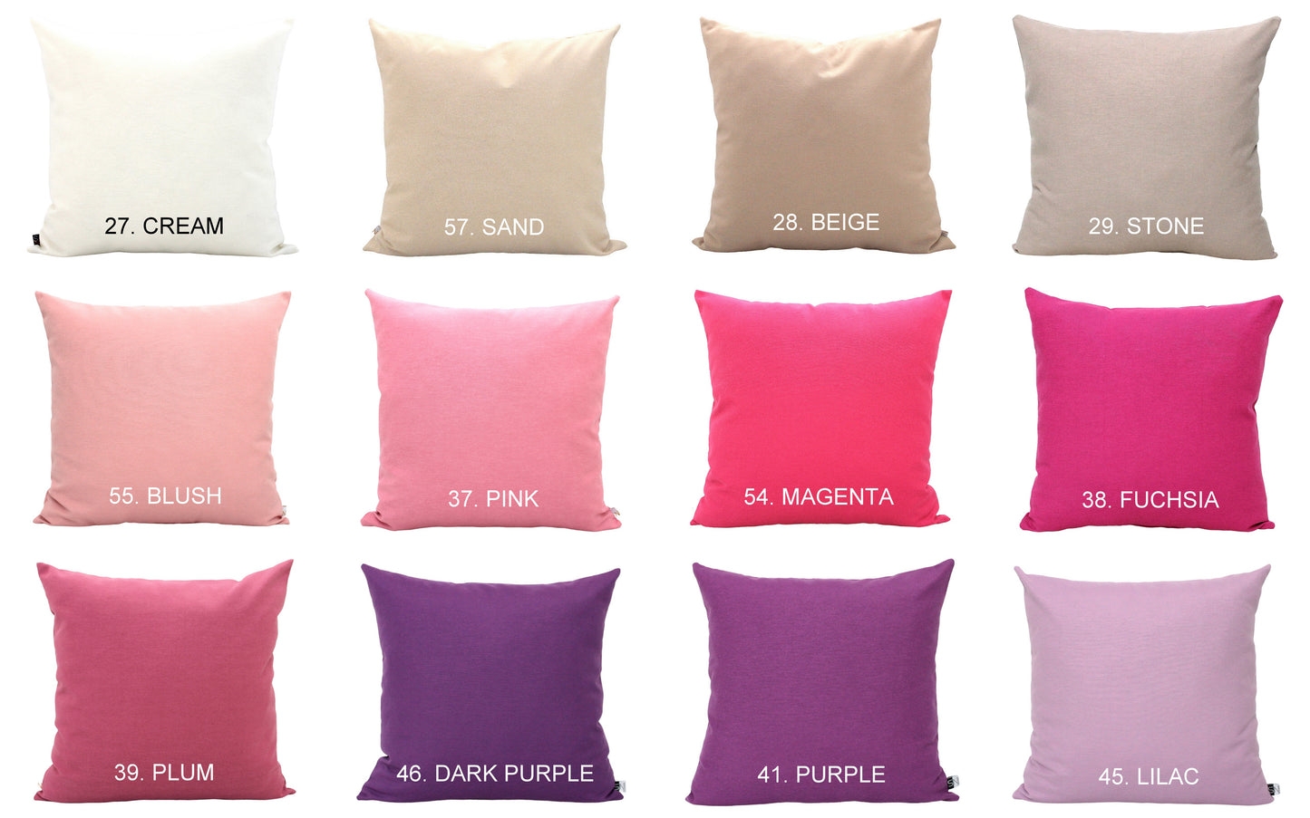 Dark Purple Pillow Cover