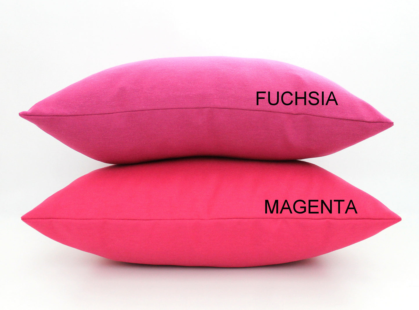 Hot Pink, Orange and Bright Green Colorblock Pillow Cover