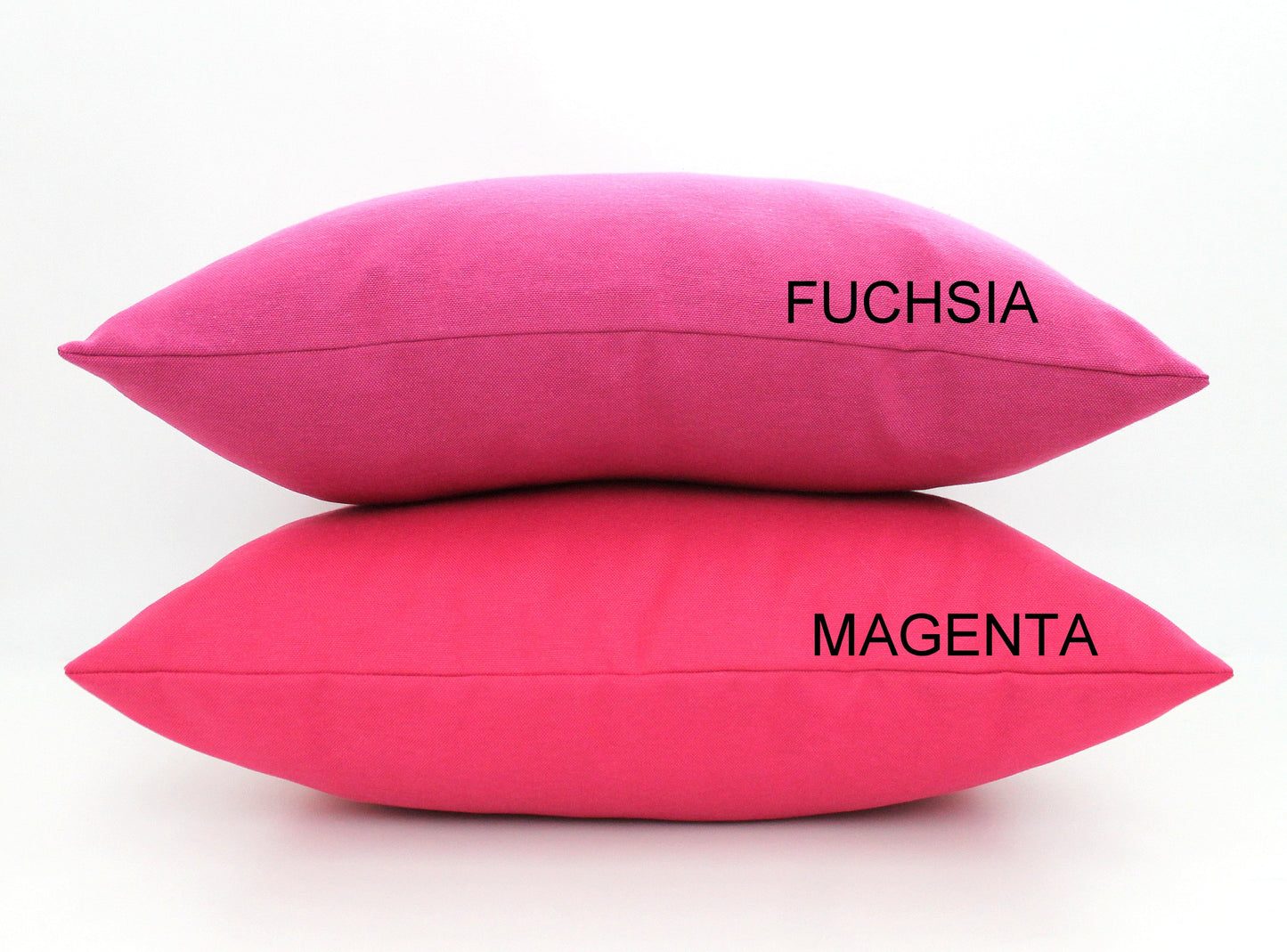 Hot Pink, Orange and Bright Green Colorblock Lumbar Pillow Cover