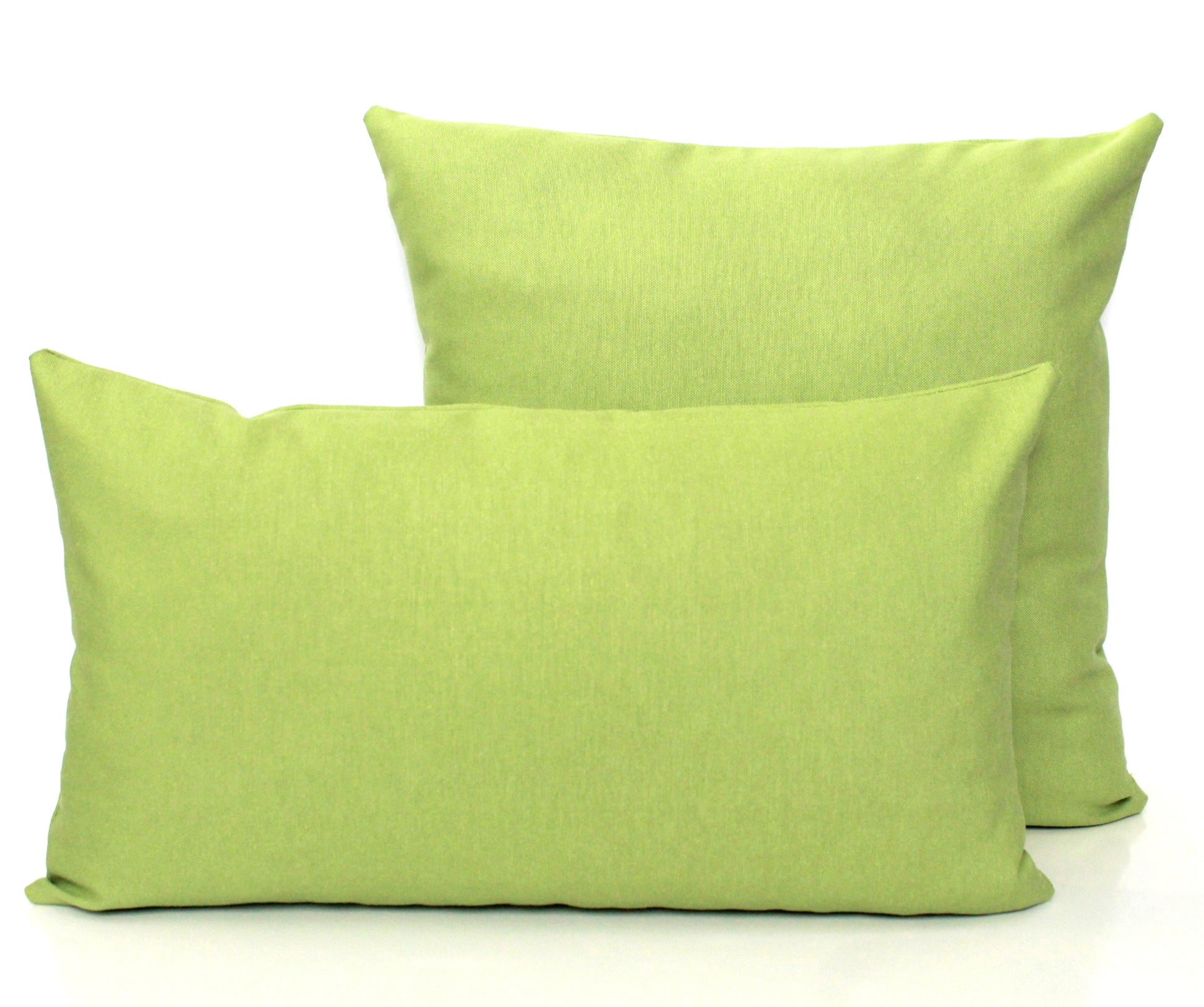 These simple modern apple green cotton pillow covers are a great interchangeable home decor must!!