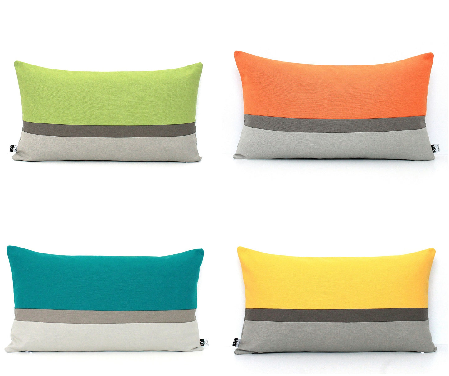 Design your own Custom Color Block Pillow Cover