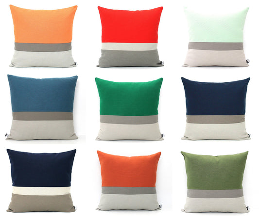 Seattle Mariners MLB Colorblock Personalized Pillow