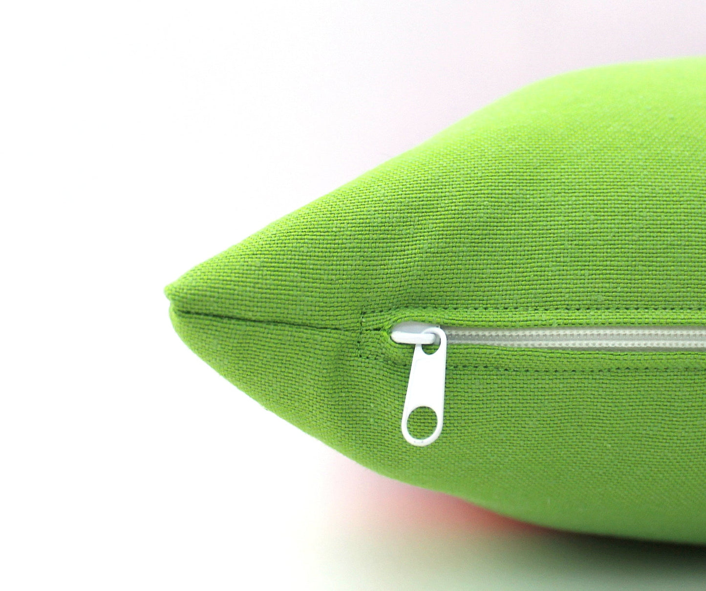 Hot Pink, Orange and Bright Green Colorblock Lumbar Pillow Cover