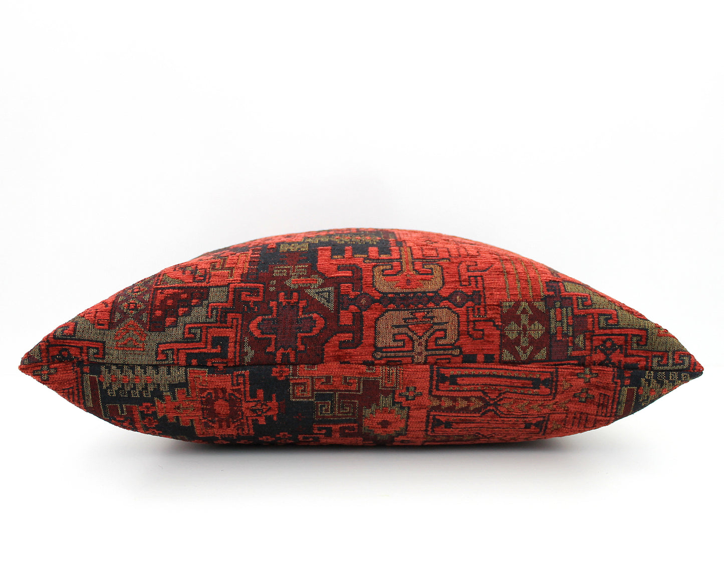 Burnt Orange Turkish Kilim Pillow Cover