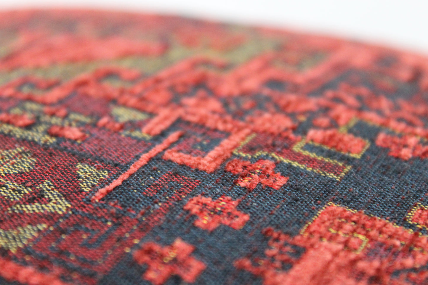 Burnt Orange Turkish Kilim Pillow Cover