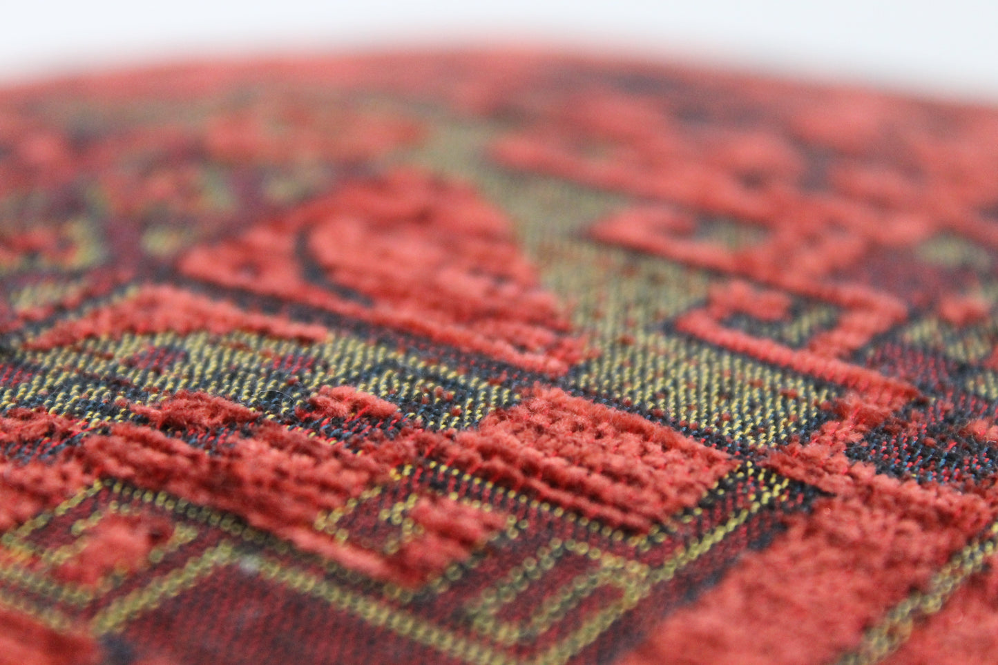 Burnt Orange Turkish Kilim Pillow Cover