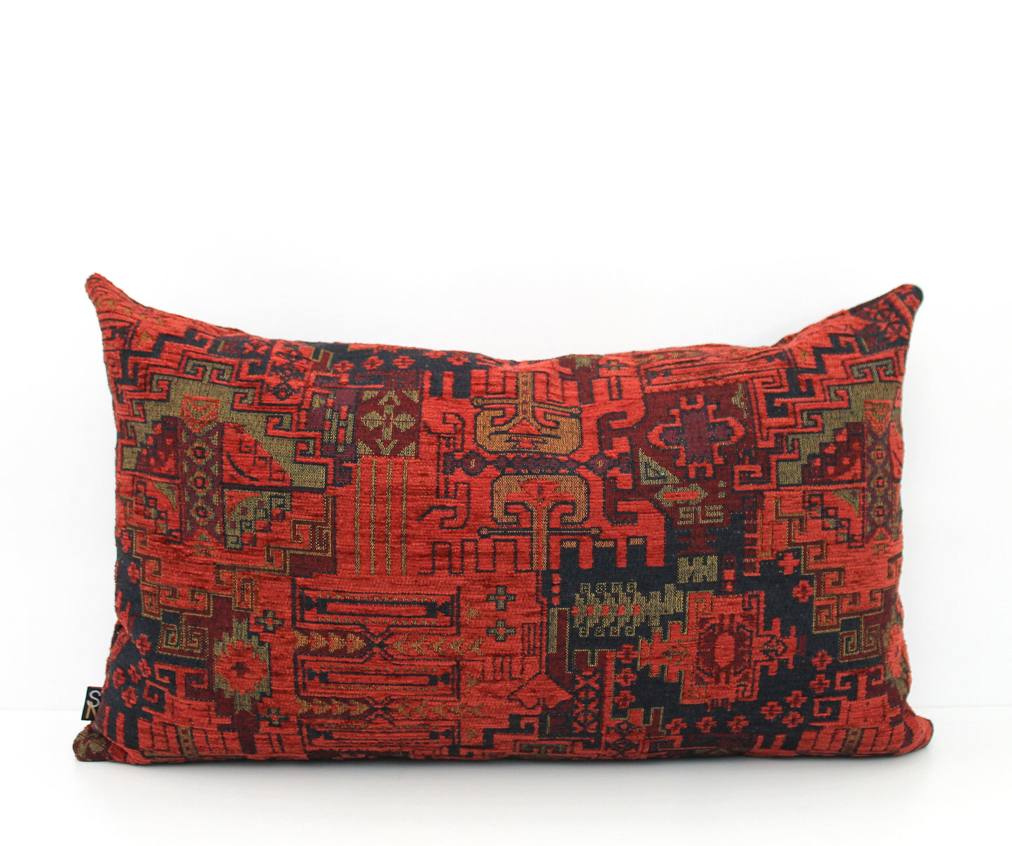 Burnt Orange Turkish Kilim Pillow Cover