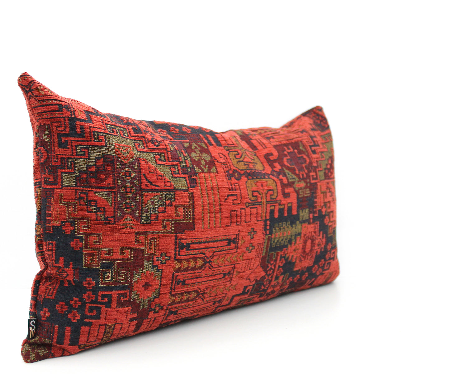 Burnt Orange Turkish Kilim Pillow Cover