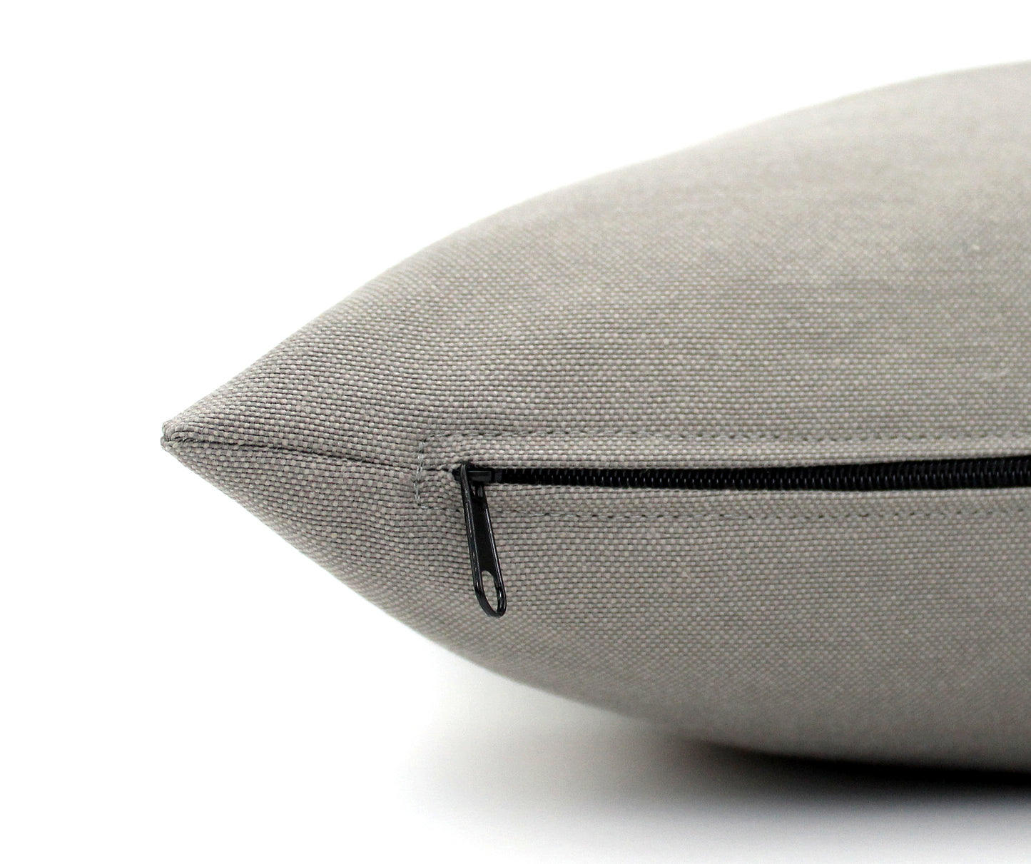 Olive Green, Dark Grey and Brown Faux Leather Colorblock Pillow Cover - All Sizes