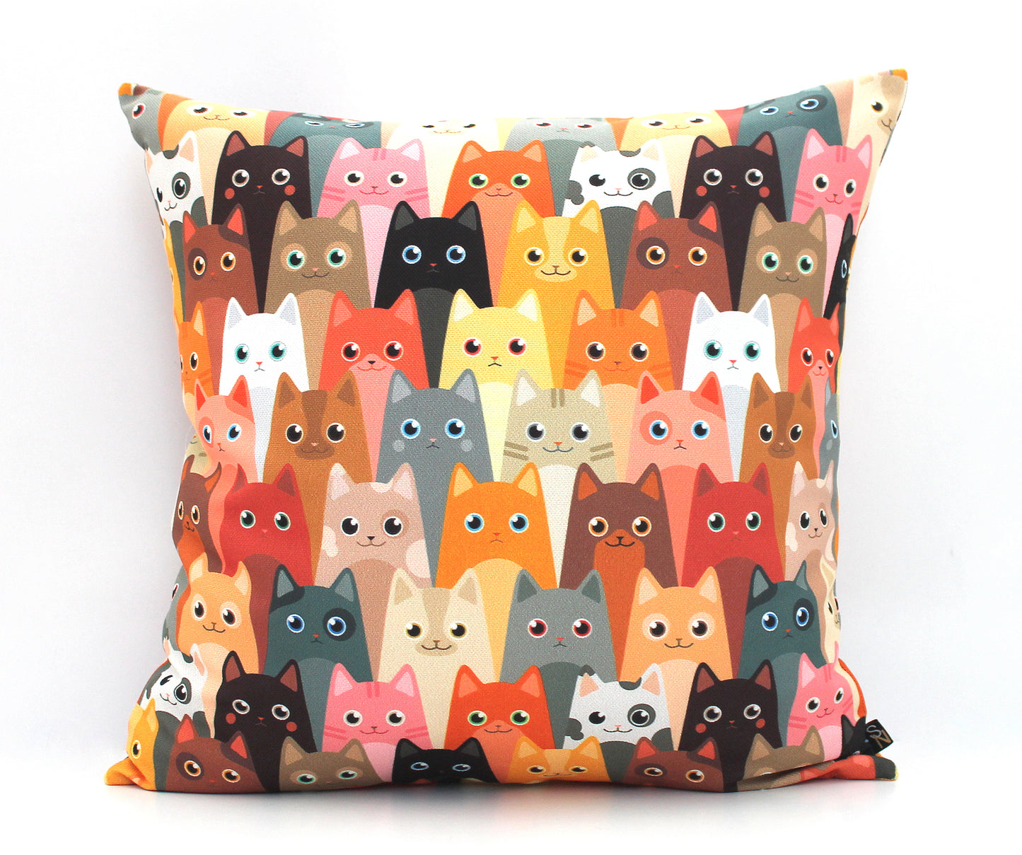 Cat Lovers Pillow Lumbar Cover