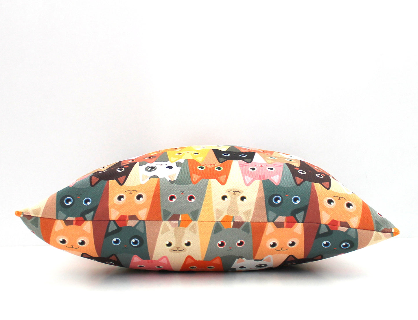 Cat Lovers Pillow Lumbar Cover