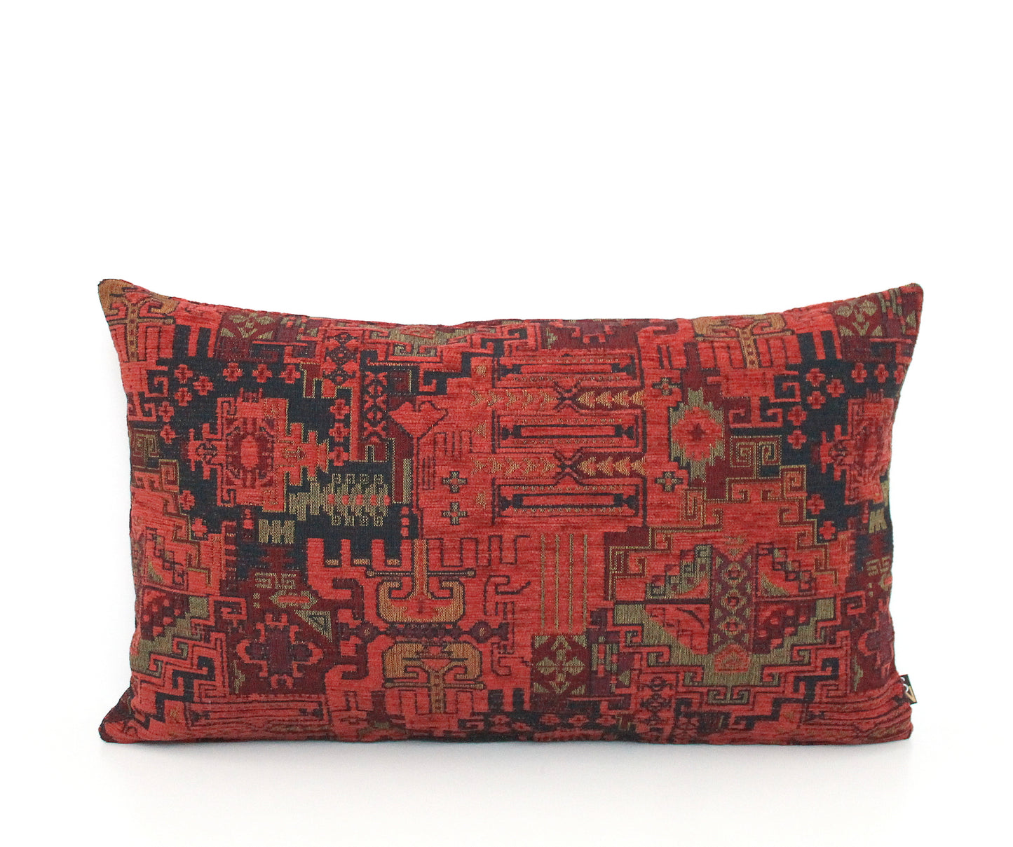 Burnt Orange Turkish Kilim Pillow Cover