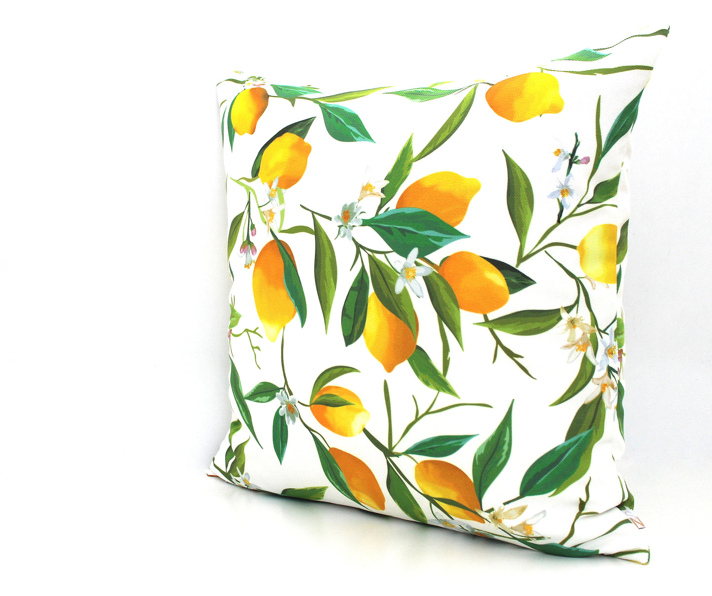 Lemon Blossom Garden Decorative Pillow Cover