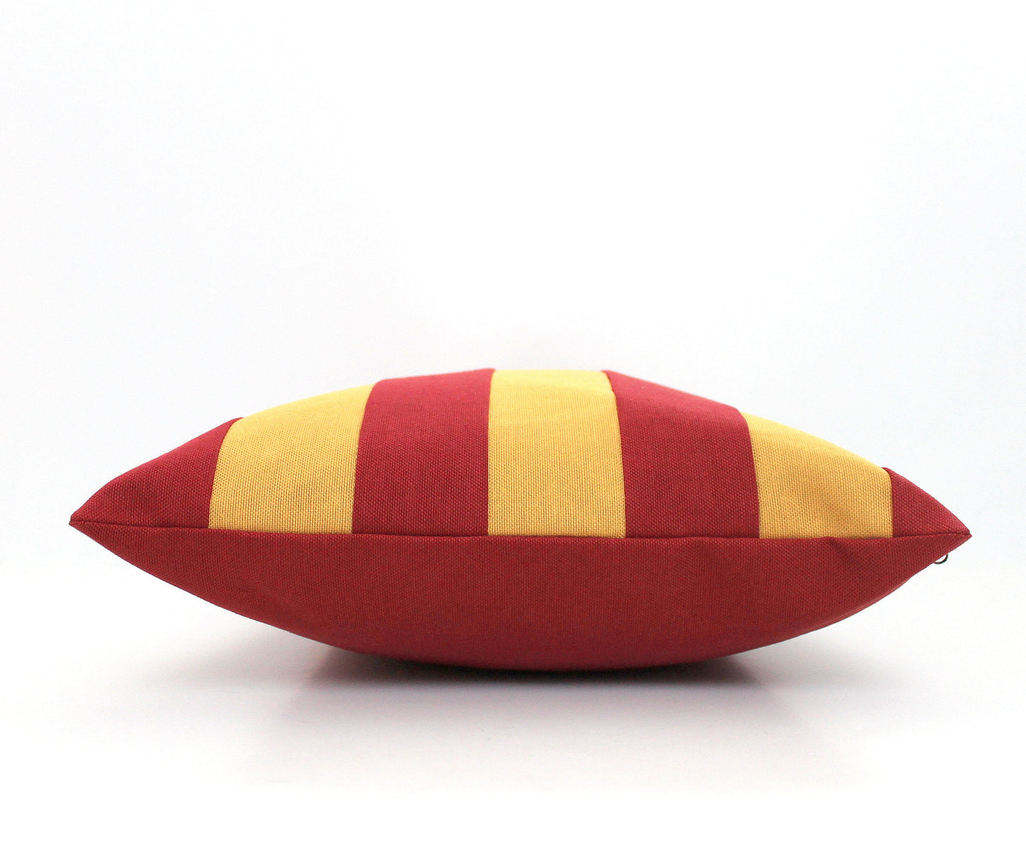 Harry Potter Gryffindor House Inspired Maroon and Mustard Colorblock Pillow Cover