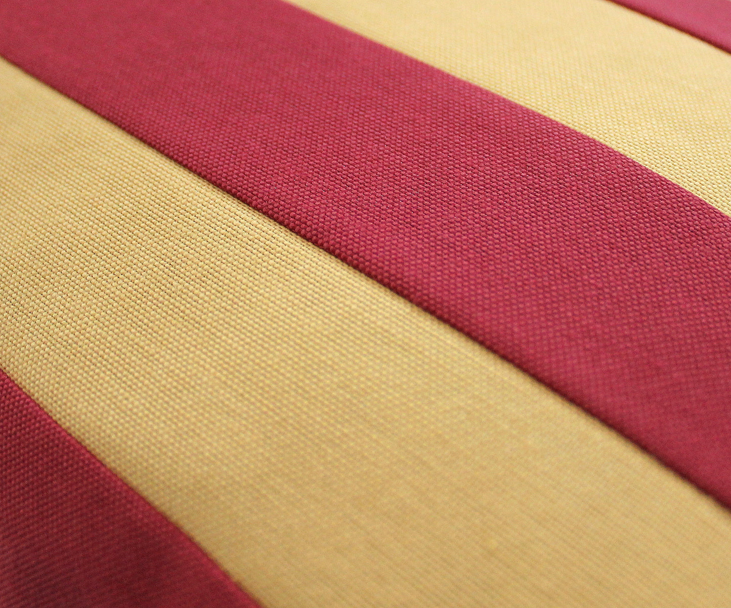 Harry Potter Gryffindor House Inspired Maroon and Mustard Colorblock Pillow Cover