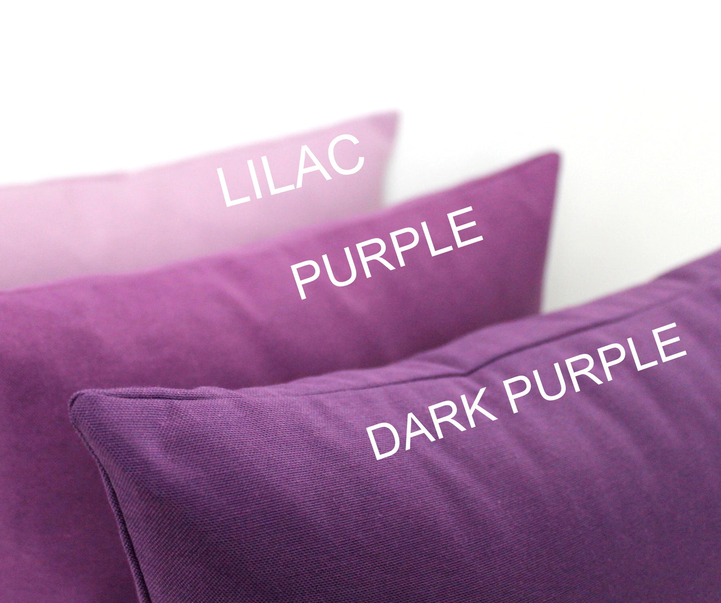 Dark Purple Pillow Cover