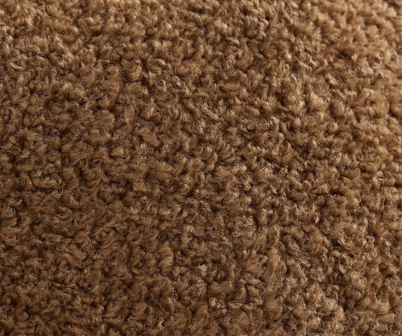 Create a cozy look to your space with this Light Brown Cozy Teddy Boucle Throw Pillow Cover. The classic texture adds a warm and inviting touch to your sofa or bed. Comfortable to touch makes it perfect for snuggling up with!